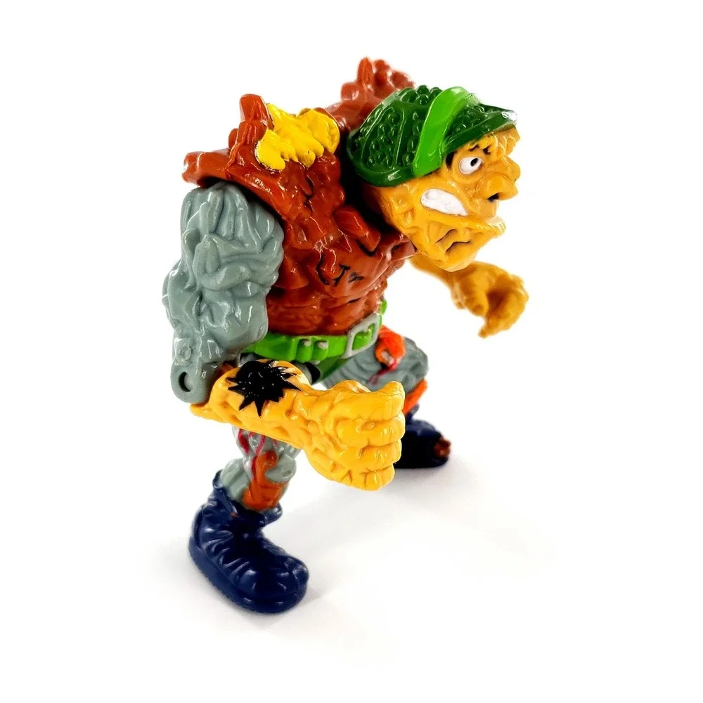 Vtg 1989 TMNT General Traag Action Figure w/ 1 Weapon Incomplete